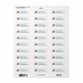 Persoonlijke Basketbal | Sport Etiket (Full Sheet)