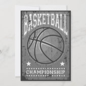 Persoonlijke Basketbal Verjaardag met Foto Kaart (Achterkant)