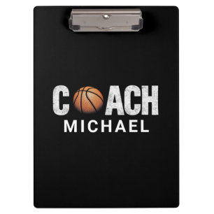 Persoonlijke Basketbalcoach Klembord