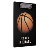 Persoonlijke basketbalcoach  klembord (Rechts)