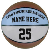 Persoonlijke Basketball Ball voor Basketball Playe Basketbal (Voorkant)