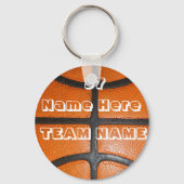 Persoonlijke Basketball-cadeaus voor jongens en me Sleutelhanger (Voorkant)