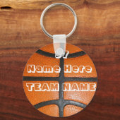 Persoonlijke Basketball-cadeaus voor jongens en me Sleutelhanger (Voorkant)
