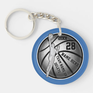 Persoonlijke Basketball-cadeaus voor spelers Sleutelhanger