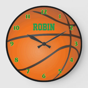 Persoonlijke Basketball Clock Grote Klok