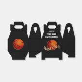 Persoonlijke Basketball Favors, boxen, ELKE KLEURE Bedankdoosjes (Uitgevouwen)