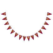 Persoonlijke Basketball Happy Birthday Vlaggetjes (Alle)