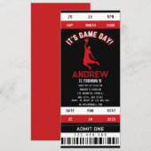 Persoonlijke Basketball Hoop Dreams Verjaardagskaa Kaart (Voorkant / Achterkant)