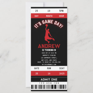 Persoonlijke Basketball Hoop Dreams Verjaardagskaa Kaart