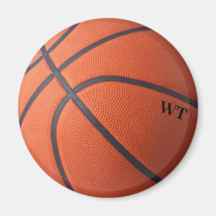Persoonlijke Basketball Initialen Magnet
