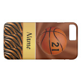 Persoonlijke Basketball iPhone 7 PLUS Hoesjes (Achterkant (Horizontaal))