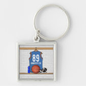 Persoonlijke Basketball Jersey (LBO) Sleutelhanger (Voorkant)