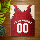 Persoonlijke Basketball Jersey Legpuzzel