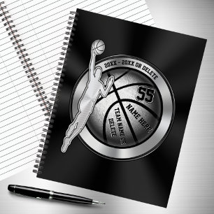 Persoonlijke Basketball-laptop voor jongens Notitieboek