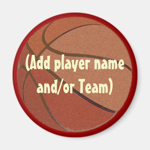 Persoonlijke Basketball Magent Magneet