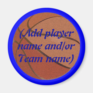 Persoonlijke Basketball Magnet