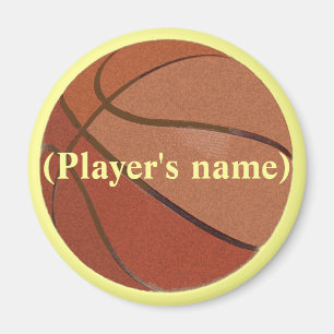 Persoonlijke Basketball Magnet