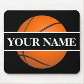 Persoonlijke Basketball Mousepad Muismat (Voorkant)