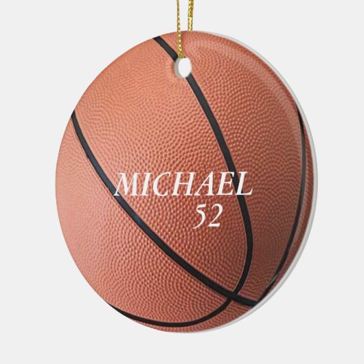 Persoonlijke Basketball Ornament (Links)