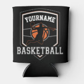 Persoonlijke Basketball Player NAME Slam Dunk Team Blikjeskoeler (Voorkant)