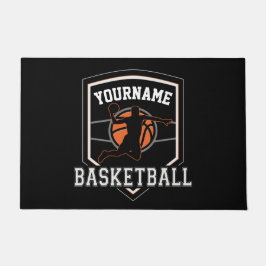 Persoonlijke Basketball Player NAME Slam Dunk Team Deurmat