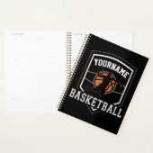 Persoonlijke Basketball Player NAME Slam Dunk Team Planner (Display)