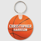 Persoonlijke Basketball Sleutelhanger (Voorkant)
