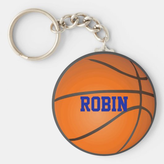 Persoonlijke Basketball Sleutelhanger (Voorkant)