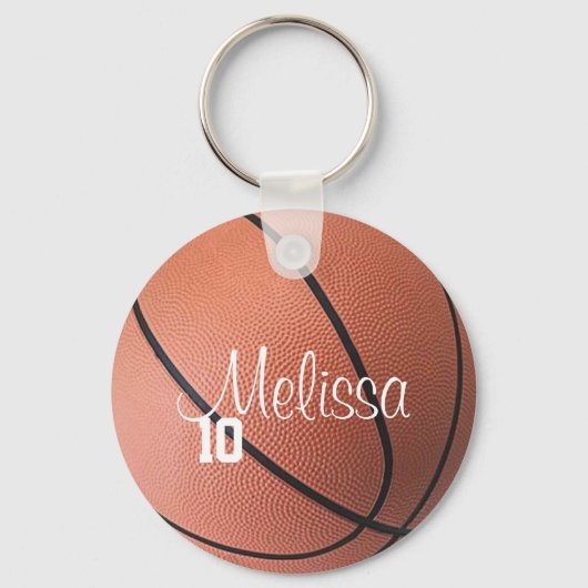 Persoonlijke Basketball Sleutelhanger (Voorkant)