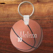 Persoonlijke Basketball Sleutelhanger (Voorkant)