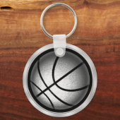 Persoonlijke Basketball Sleutelhangers Black en Si (Achterkant)