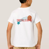 Persoonlijke Basketball Star T-Shirt (Achterkant)