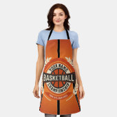 Persoonlijke Basketbalteam Speler Aangepaste Atlee Schort (Gedragen)
