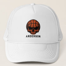 Persoonlijke Basketbalvleugels Trucker Hoed naam