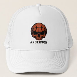 Persoonlijke Basketbalvleugels Trucker Hoed naam Pet