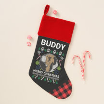 Persoonlijke basset Hound Ugly kerstSweater