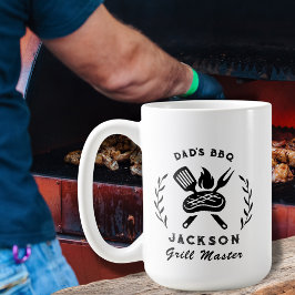 Persoonlijke BBQ Barbeque Grill Master voor Papa Koffiemok
