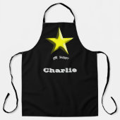 Persoonlijke BBQ Sheriff Badge Schort (Voorkant)