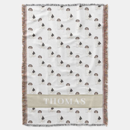 Persoonlijke Beagle Deken (Voorkant Verticaal)