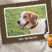 Persoonlijke Beagle Dog Foto en Dog Naam