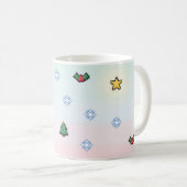 Persoonlijke Beagle Kerstmug Koffiemok (Voorkant rechts)