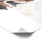 Persoonlijke Beagle Kunst Foto Afdruk (Hoek)