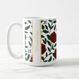 Persoonlijke Beauty and the Beast Tuinroos Naam Ro Koffiemok