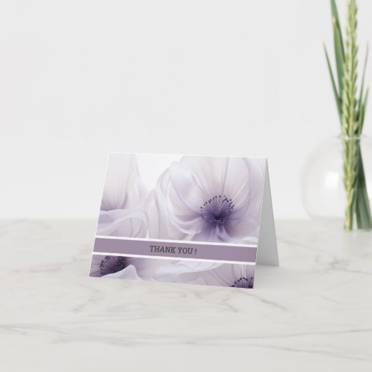 Persoonlijke bedankt kaart (Voorkant)