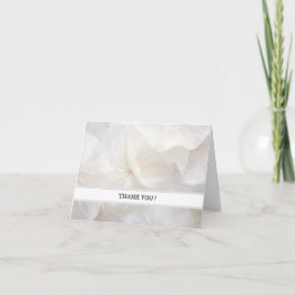 Persoonlijke bedankt kaart