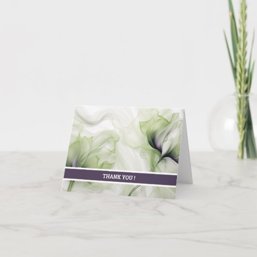 Persoonlijke bedankt kaart (Voorkant)