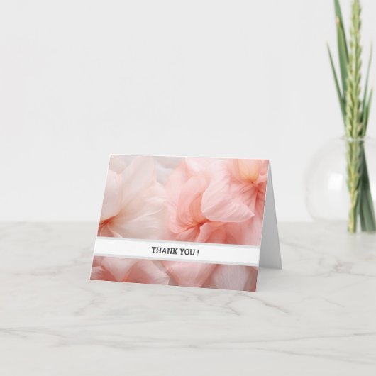 Persoonlijke bedankt kaart (Voorkant)