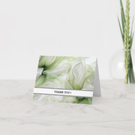 Persoonlijke bedankt kaart