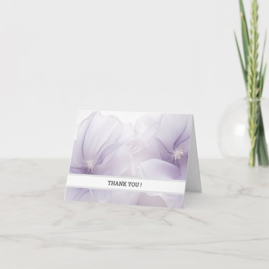 Persoonlijke bedankt kaart (Voorkant)