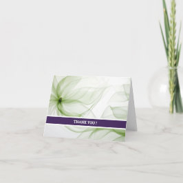 Persoonlijke bedankt kaart